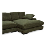 Plunge Polyester Upholstered Green Sectional Modular Sofas LOOMLAN By Moe's Home