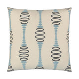 Pogo Blue Throw Pillow With Insert Throw Pillows LOOMLAN By D.V. Kap