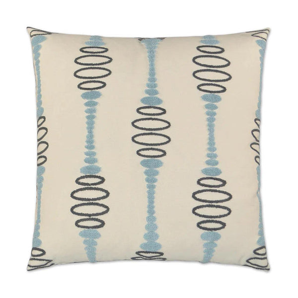 Pogo Blue Throw Pillow With Insert Throw Pillows LOOMLAN By D.V. Kap