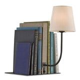 Polished Concrete Aged Steel Oldknow Table Lamp Table Lamps LOOMLAN By Currey & Co