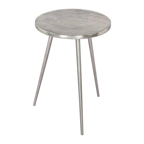 Politik Side Table Silver Side Tables LOOMLAN By Zuo Modern