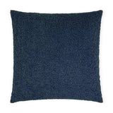 Poodle Navy Blue Throw Pillow With Insert Throw Pillows LOOMLAN By D.V. Kap