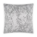 Portland Silver Throw Pillow With Insert Throw Pillows LOOMLAN By D.V. Kap