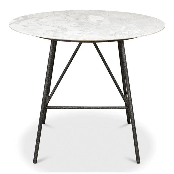 Portofino Round Cafe Bistro Table Dining Tables LOOMLAN By Sarreid