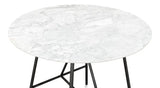 Portofino Round Cafe Bistro Table Dining Tables LOOMLAN By Sarreid