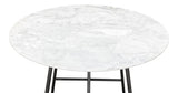 Portofino Round Cafe Bistro Table Dining Tables LOOMLAN By Sarreid