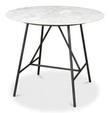 Portofino Round Cafe Bistro Table Dining Tables LOOMLAN By Sarreid