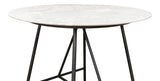 Portofino Round Cafe Bistro Table Dining Tables LOOMLAN By Sarreid