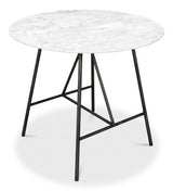 Portofino Round Cafe Bistro Table Dining Tables LOOMLAN By Sarreid