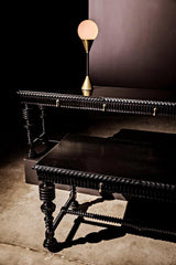 Portuguese Console, Hand Rubbed Black Console Tables LOOMLAN By Noir