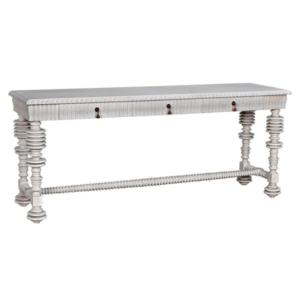 Portuguese Console, White Wash Console Tables LOOMLAN By Noir