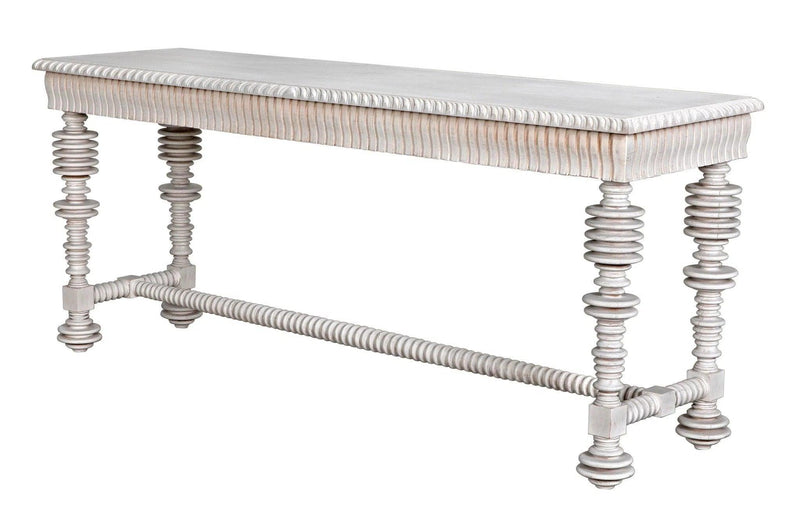 Portuguese Console, White Wash Console Tables LOOMLAN By Noir