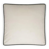 Posh Box Ivory Solid Ivory Large Throw Pillow With Insert Throw Pillows LOOMLAN By D.V. Kap