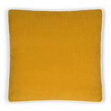 Posh Box Mustard Solid Yellow Large Throw Pillow With Insert Throw Pillows LOOMLAN By D.V. Kap