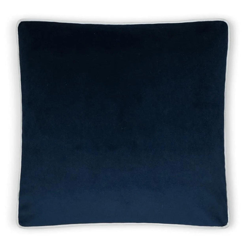 Posh Box Royal Blue Throw Pillow With Insert Throw Pillows LOOMLAN By D.V. Kap