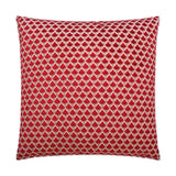 Posh Red Throw Pillow With Insert Throw Pillows LOOMLAN By D.V. Kap