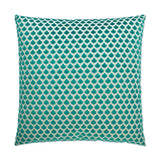 Posh Turquoise Throw Pillow With Insert Throw Pillows LOOMLAN By D.V. Kap