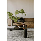 Post Wood Rectangular Coffee Table Coffee Tables LOOMLAN By Moe's Home