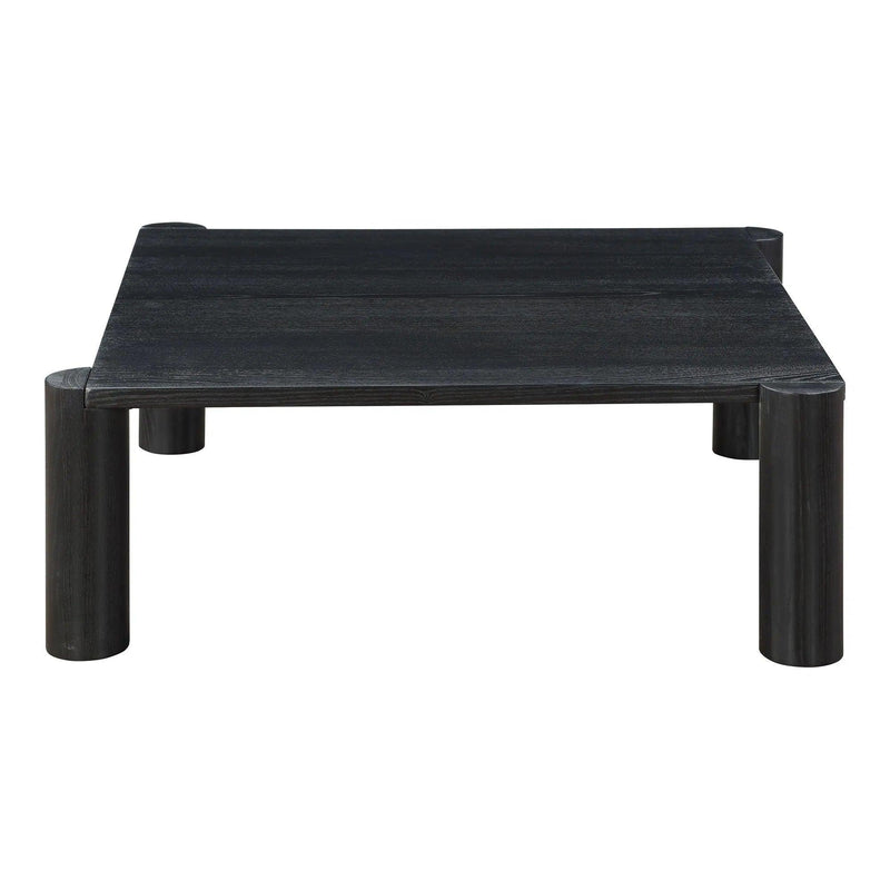 Post Wood Rectangular Coffee Table Coffee Tables LOOMLAN By Moe's Home