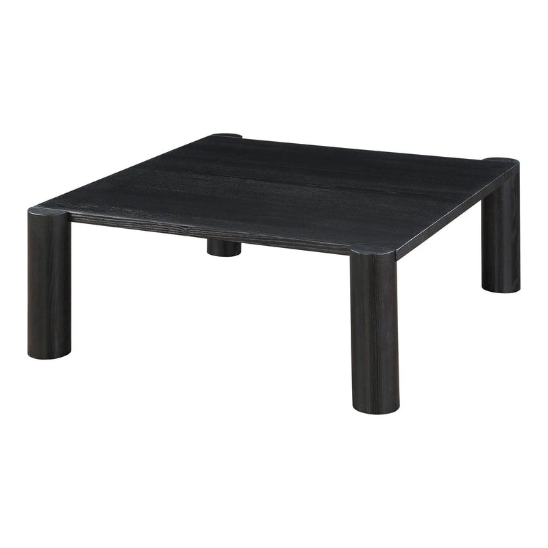 Post Wood Rectangular Coffee Table Coffee Tables LOOMLAN By Moe's Home