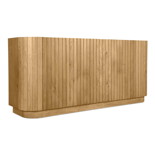 Povera Wood 4 Door Sideboard Sideboards LOOMLAN By Moe's Home