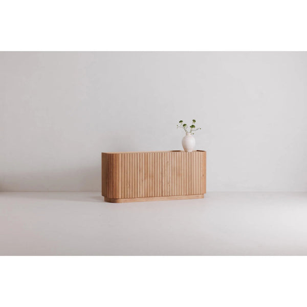 Povera Wood 4 Door Sideboard Sideboards LOOMLAN By Moe's Home