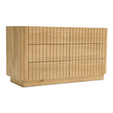 Povera Wood 6 Drawer Dresser Dressers LOOMLAN By Moe's Home