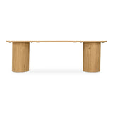 Povera Wood Dining Bench Dining Benches LOOMLAN By Moe's Home