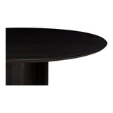 Povera Wood Round Dining Table Dining Tables LOOMLAN By Moe's Home