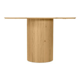 Povera Wood Round Dining Table Dining Tables LOOMLAN By Moe's Home