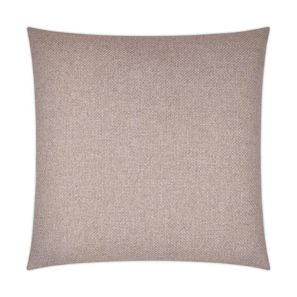 Prelude Blush Solid Blush Large Throw Pillow With Insert Throw Pillows LOOMLAN By D.V. Kap