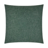 Prelude Forest Solid Green Large Throw Pillow With Insert Throw Pillows LOOMLAN By D.V. Kap