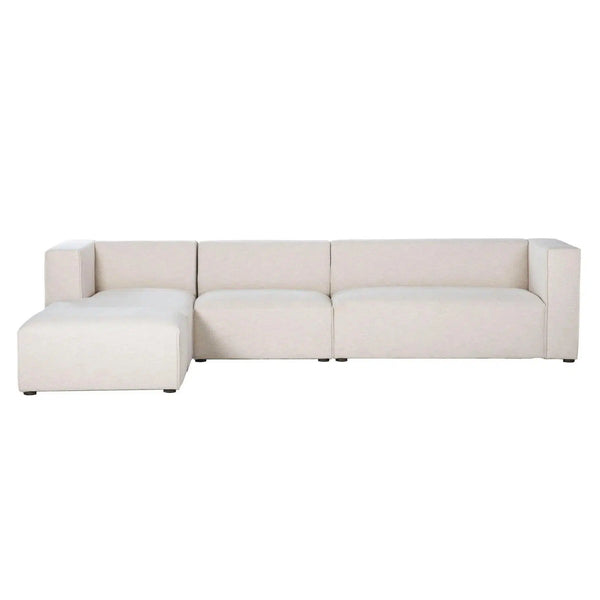 Premium L-Shaped Tight Back Left Modular Sectional Couch Modular Sofas LOOMLAN By LH Imports