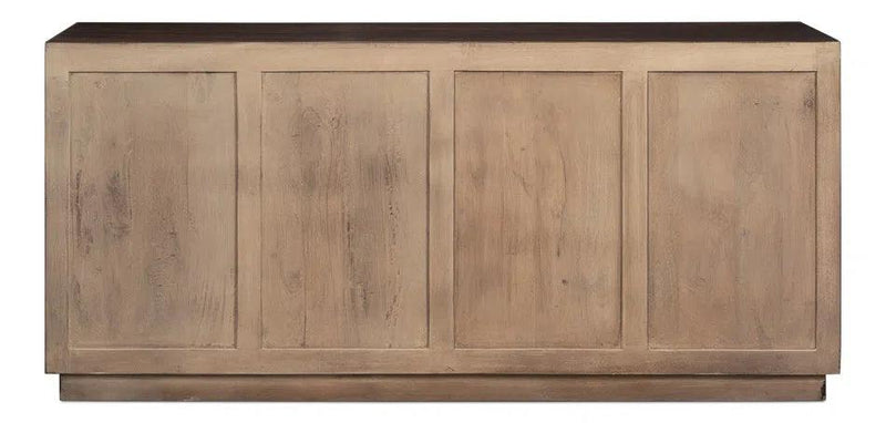 Preston Four Door Sideboard Cabinet For Living Room Sideboards LOOMLAN By Sarreid