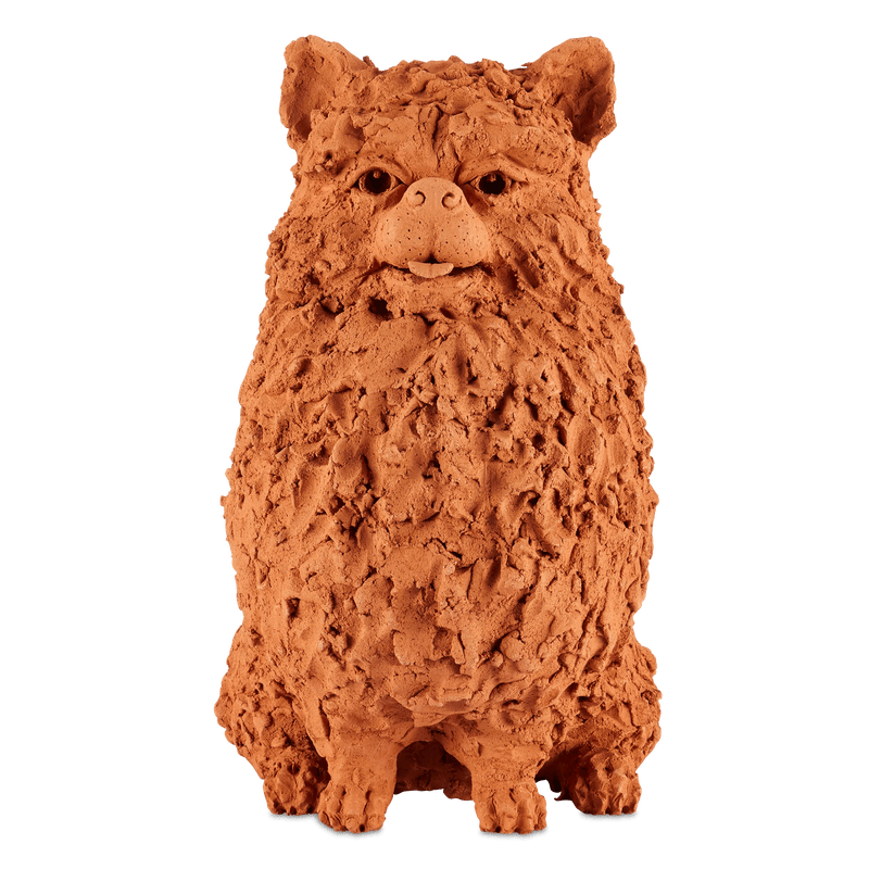 Preston the Pomeranian Statues & Sculptures LOOMLAN By Currey & Co