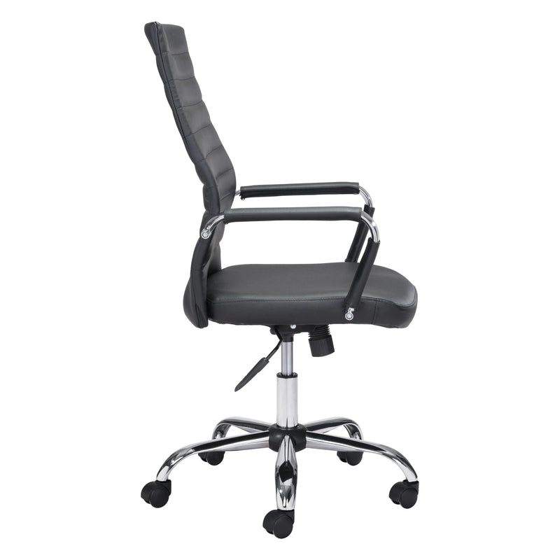 Primero Office Chair Black Office Chairs LOOMLAN By Zuo Modern