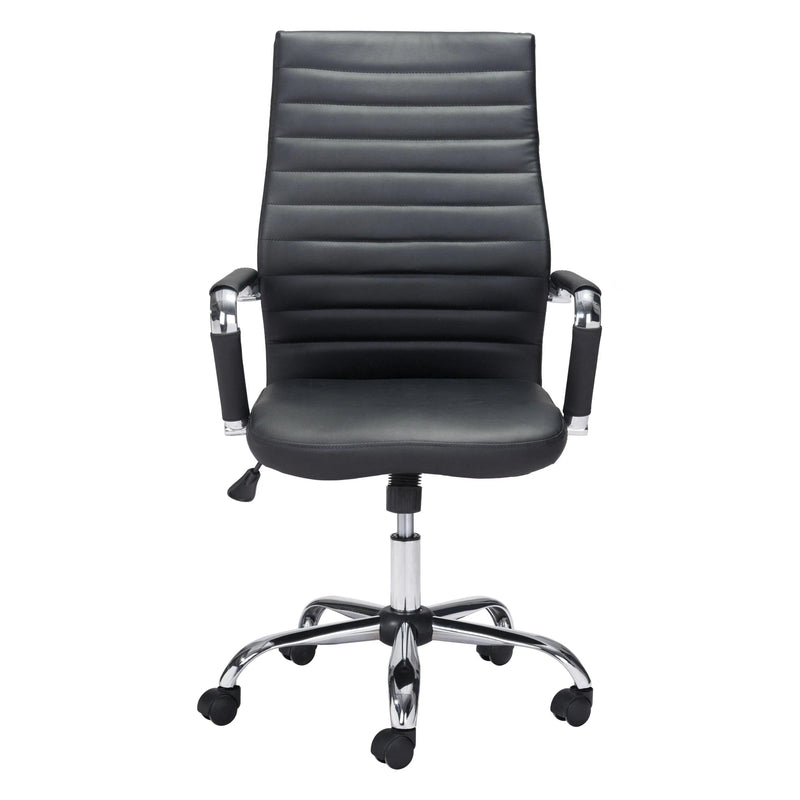 Primero Office Chair Black Office Chairs LOOMLAN By Zuo Modern