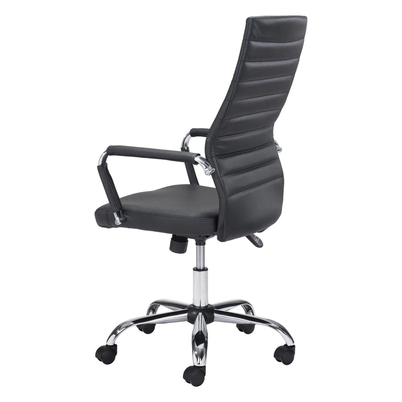 Primero Office Chair Black Office Chairs LOOMLAN By Zuo Modern