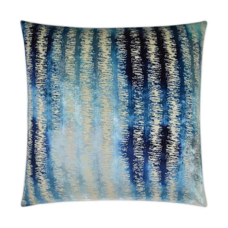 Proden Blue Blue Throw Pillow With Insert Throw Pillows LOOMLAN By D.V. Kap