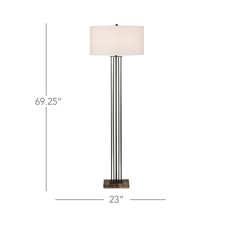 Prose Floor Lamp Floor Lamps LOOMLAN By Currey & Co