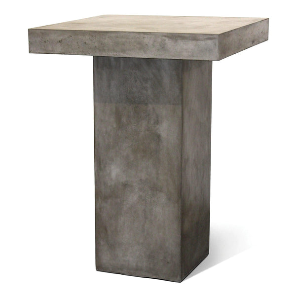 Provence Bar Table - Slate Grey Outdoor Bar Table Outdoor Dining Tables LOOMLAN By Seasonal Living