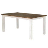 Provence Regular Fixed Dining Table 63" Dining Tables LOOMLAN By LH Imports