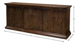 Provincial Storage Sideboard Cabinet For Living Room Sideboards LOOMLAN By Sarreid