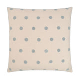 Puff Dotty Pink Throw Pillow With Insert Throw Pillows LOOMLAN By D.V. Kap