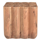 Punyo Punyo Wood Square Accent Table Side Tables LOOMLAN By Moe's Home