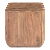 Punyo Punyo Wood Square Accent Table Side Tables LOOMLAN By Moe's Home