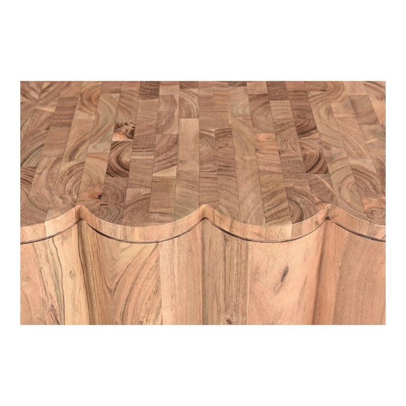 Punyo Punyo Wood Square Accent Table Side Tables LOOMLAN By Moe's Home