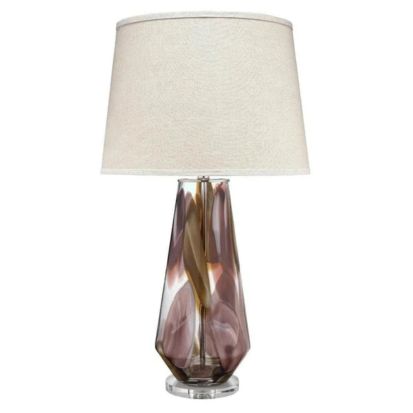 Purple Blown Glass Watercolor Table Lamp Table Lamps LOOMLAN By Jamie Young