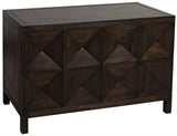 Quadrant 2 Door Sideboard, Ebony Walnut Sideboards LOOMLAN By Noir