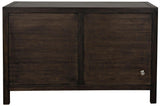 Quadrant 2 Door Sideboard, Ebony Walnut Sideboards LOOMLAN By Noir